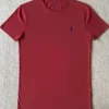 Polo Ralph Lauren T-Shirt • Custom Slim Fit • Vintage Rot