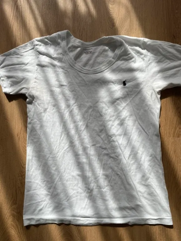 Polo Ralph Lauren weißes T-Shirt Größe S