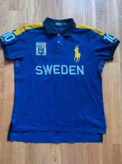 Polohemd Polo Ralph Lauren Big Pony Sweden Gr. L