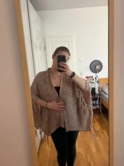 Poncho mit Fransen Tom Tailor Gr.M