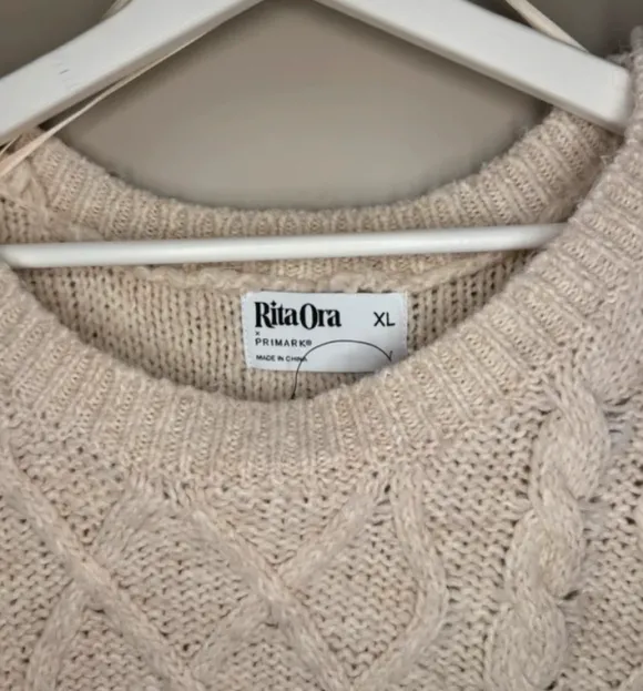 Primark - Rita ora Kollektion Pullover beige gr.xl