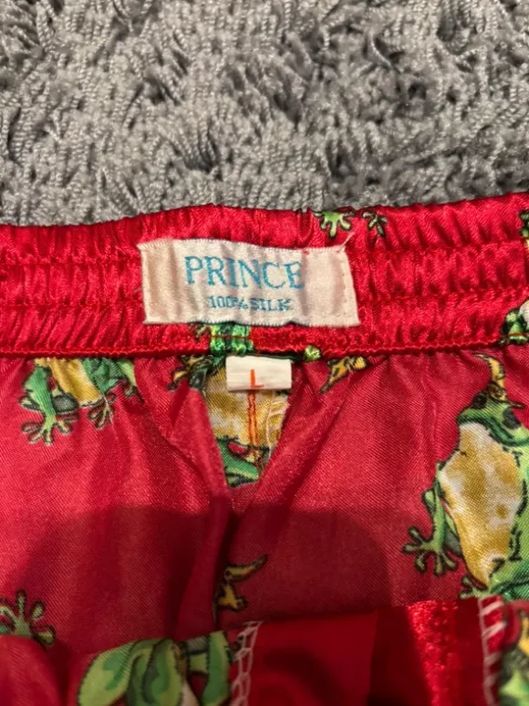 Prince Satin Boxershorts - Pyjamashorts