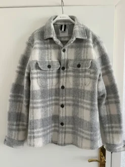 Profuomo Jacke kariert grau Gr. L