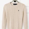 Pull torsadée, beige, taille XXS Ralph Lauren