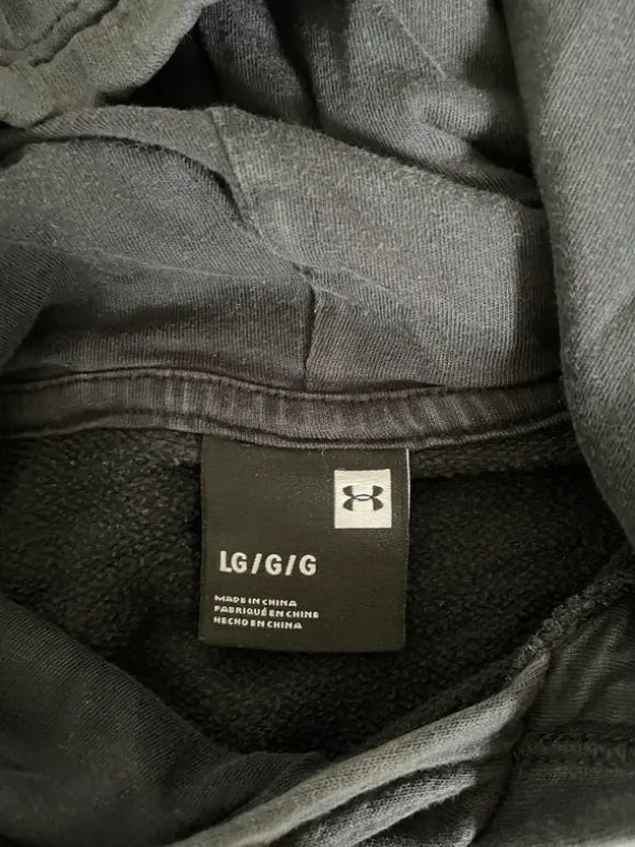 Pull under armour bleu