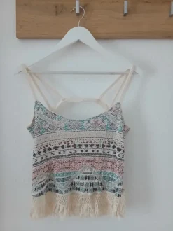 Pull&Bear, Sommer Oberteil, Boho-Stil