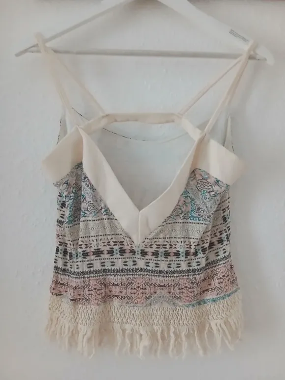 Pull&Bear, Sommer Oberteil, Boho-Stil