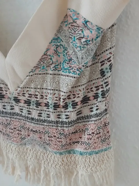 Pull&Bear, Sommer Oberteil, Boho-Stil