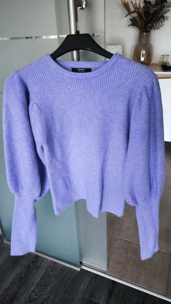 Pullover lila Flieder M Bershka