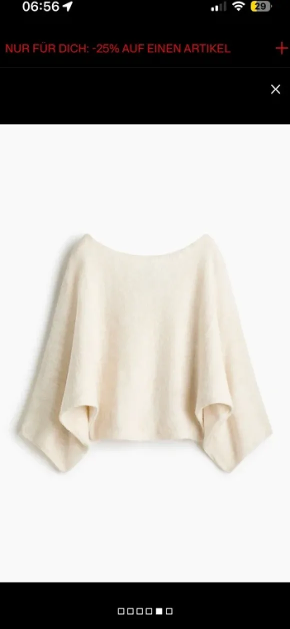 Pullover mit Fledermausärmeln