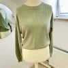 Pullover mit Rückendekolte