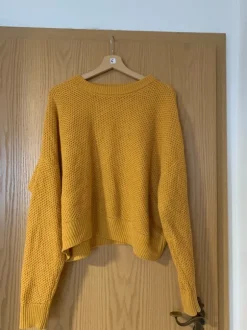 Pullover Senfgelb