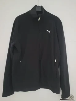 Puma Fleecejacke Gr. 48/50 **schwarz**