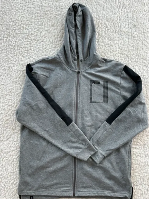 Puma Jacke Größe L grau