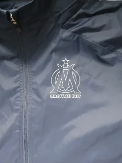 Puma Trainingsjacke | Olympique Marseille | Dunkelblau | Vintage 90s Retro Trackjacket