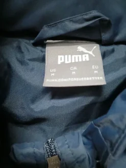 Puma Trainingsjacke | Olympique Marseille | Dunkelblau | Vintage 90s Retro Trackjacket