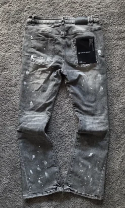 Purple Flared Jeans