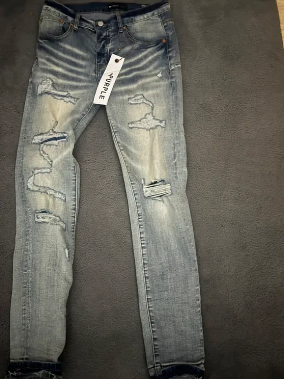 Purple Jeans hell blau us 30