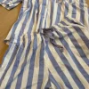 Pyjama blau weiß