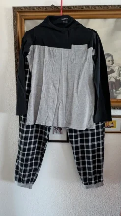 Pyjama Hausanzug Nachtwäsche Herren Flanell