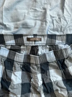 Pyjama heren blauw hema maat M