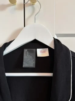 Pyjama Oberteil H&M schwarz