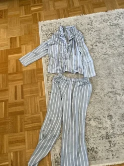 Pyjama Schlafanzug, H&M gestreift