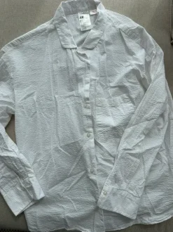 Pyjama zweiteilig in weiss