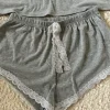 Pyjama,grau,S,Baumwolle