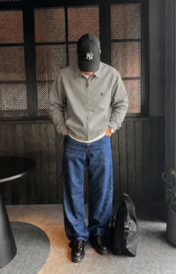 Ralph Lauren Jacke Harrington vintage Sweatjacke Bomberjacke Größe M