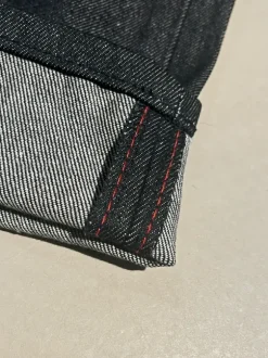 Real Baggy/Bootcut Black Selvedge Jeans