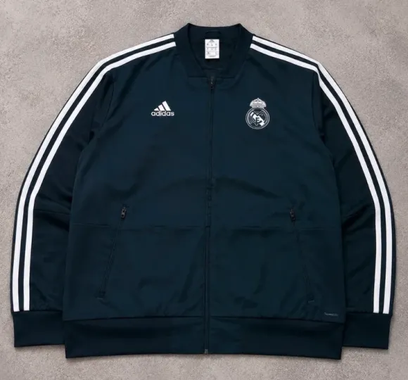 Real Madrid Adidas Trainingsjacke Größe XL Vintage Style YK 2000