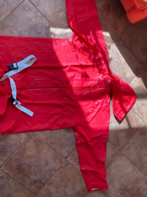 Regenbekleidung Hose + Kaputzenjacke