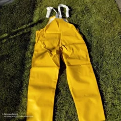 Regenlatzhose gelb neu