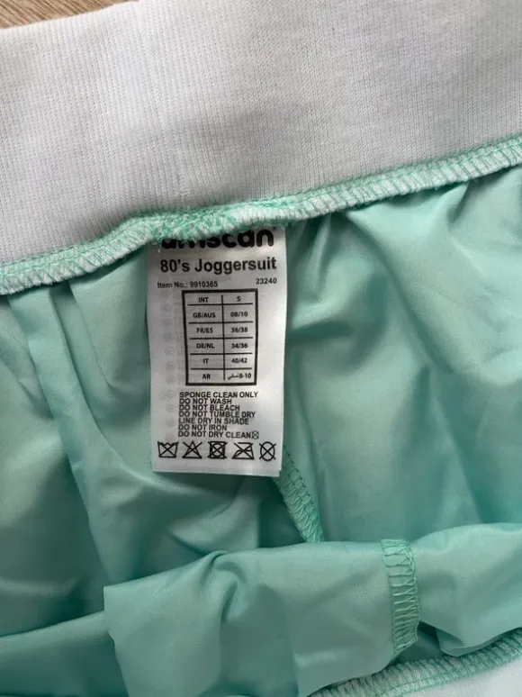 Retro Jogginganzug Verkleidung S