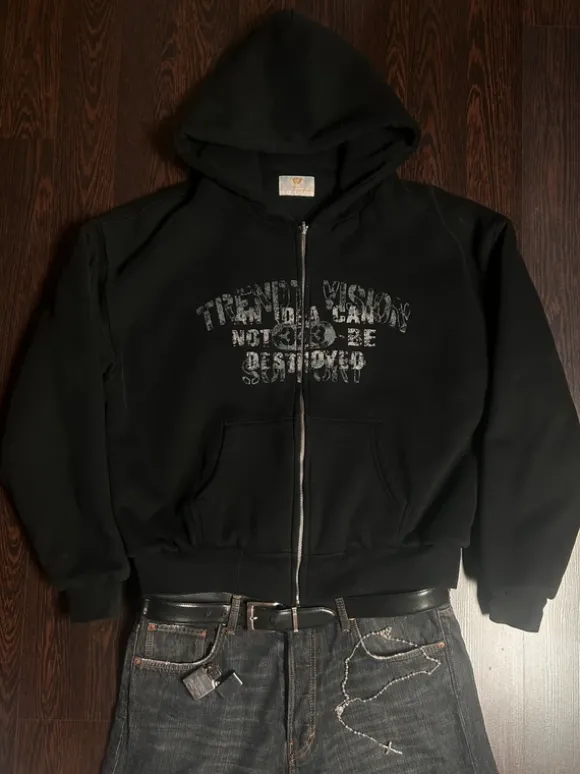 Reversible Zip-Up Hoodie