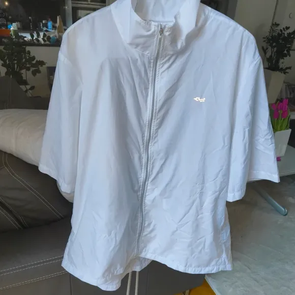 Röhnisch Windjacke leicht XXL weiss