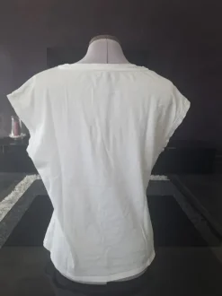 Ärmelloses Shirt weiß Liu Jo 36/S Glitzersteine