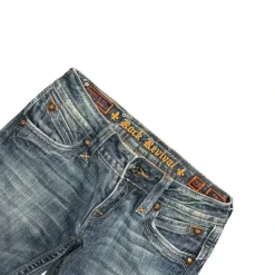 Rock Revival flared/bootcut low waist wome deisgner jeans(w28)