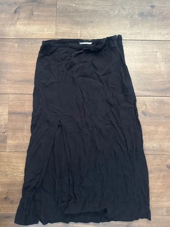 Rok zwart H&M maat 42 met split