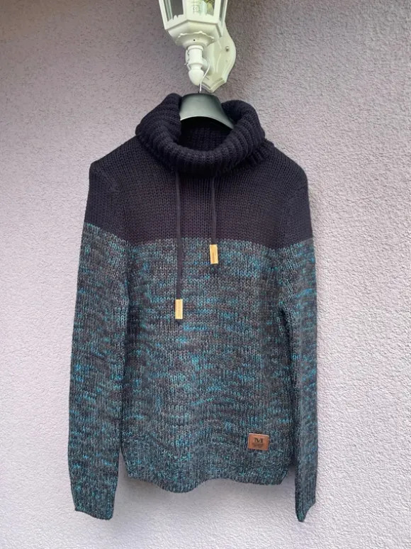 Rollkragen Strickpullover
