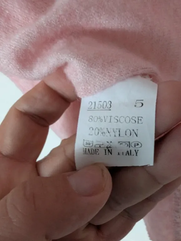 Rosa Pullover mit Applikation zur verkaufen