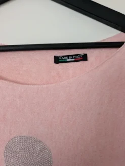 Rosa Pullover mit Applikation zur verkaufen