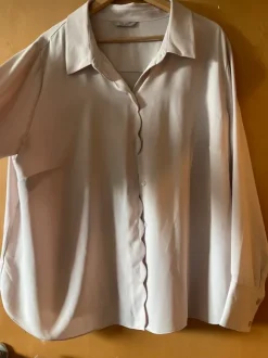 Rose/beige farbene Bluse