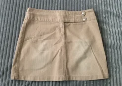 90s beige skirt