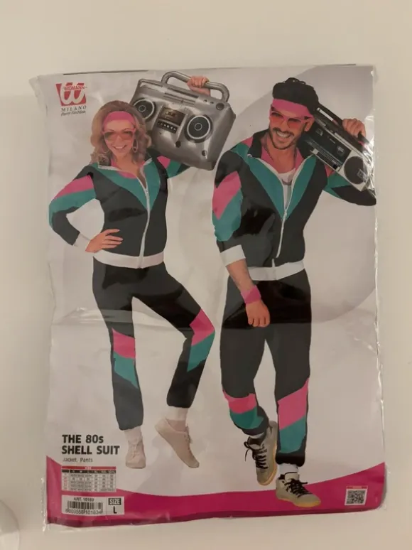 80s Trainingsanzug Kostüm