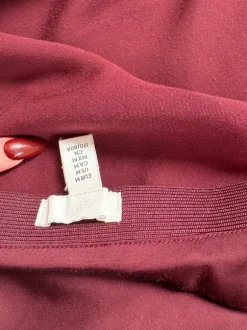 Satinrock Weinrot M H&M
