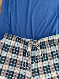 Schlafanzug Größe M blau