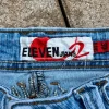 Schöne Damen Jeans Hotpands Gr. S Baumwolle mit Stickerei