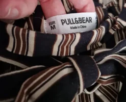 Schöne leichte Stoffshorts Streifen von Pull&Bear in Größe M